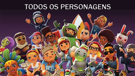 subway surf personagens|Personagens 